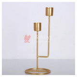 Decorative Candles Stand - Bakeyy.com - India - Decorative Candles Stand - Gold