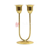 Decorative Candles Stand Perfect for Gifting | V - Day Decor - Bakeyy.com - India - Decorative Candles Stand Perfect for Gifting | V - Day Decor - Gold