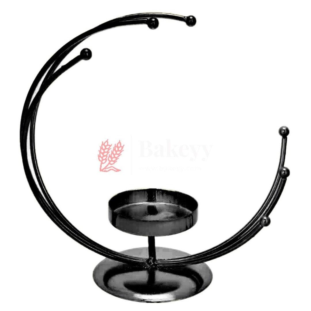 Decorative Candles Stand Perfect for Gifting | V - Day Decor - Bakeyy.com - India - Decorative Candles Stand Perfect for Gifting | V - Day Decor - Black