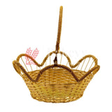 Decorative Gold Metal Hamper Basket For Gifting Round - Bakeyy.com - India - Decorative Gold Metal Hamper Basket For Gifting Round - Default Title