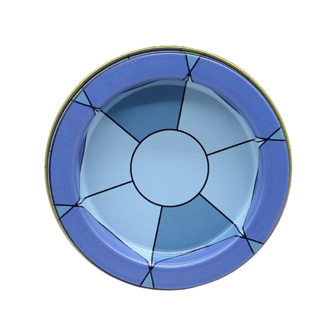 Designed candle tin box | Big Tin | Pack Of 6 - Bakeyy.com - India - Designed candle tin box | Big Tin | Pack Of 6 - Blue