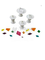 Diamond Fondant Plunger Cutter Mould - Bakeyy.com - India - Diamond Fondant Plunger Cutter Mould - Default Title