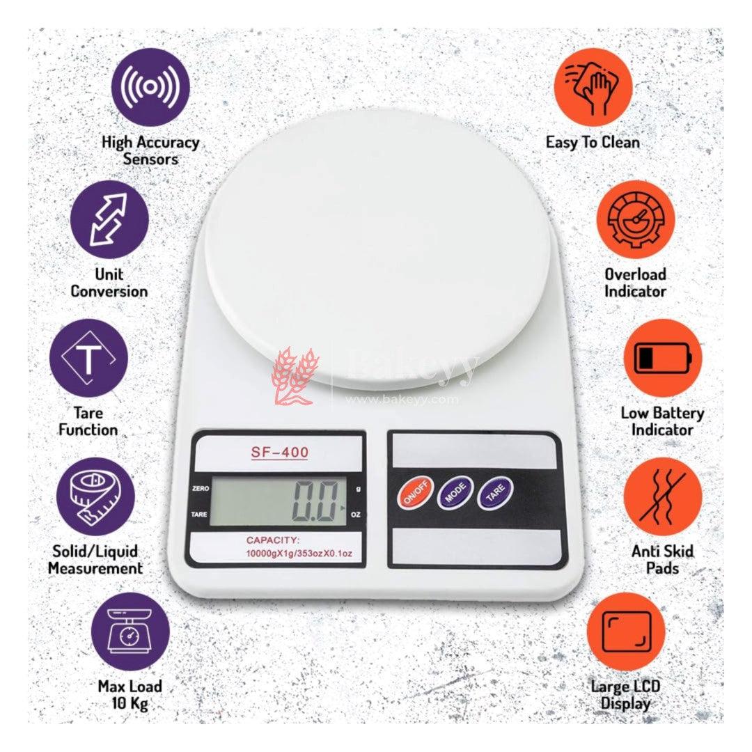 Digital Kitchen Weighing Scale & Food Weight Machine for Health - Bakeyy.com - India - Digital Kitchen Weighing Scale & Food Weight Machine for Health - Default Title