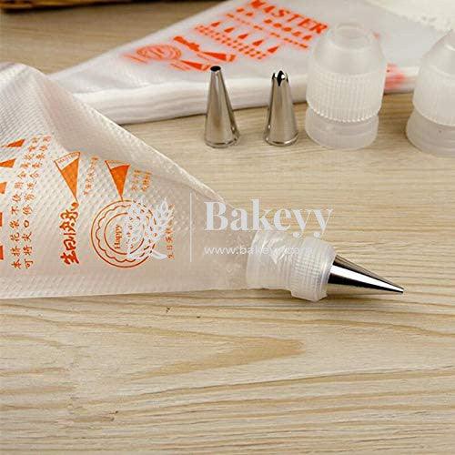 Disposable Piping Bag | Icing Bag -Pack of 100 (Large) - Bakeyy.com