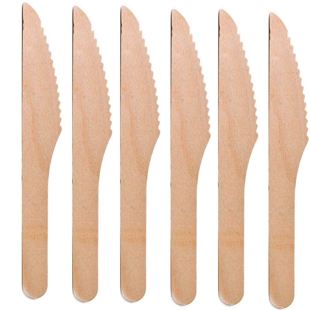 Disposable Wooden | Cake Knife 160mm Bio-Degradable | Pack of 100 - Bakeyy.com - India - Disposable Wooden | Cake Knife 160mm Bio-Degradable | Pack of 100 - Default Title