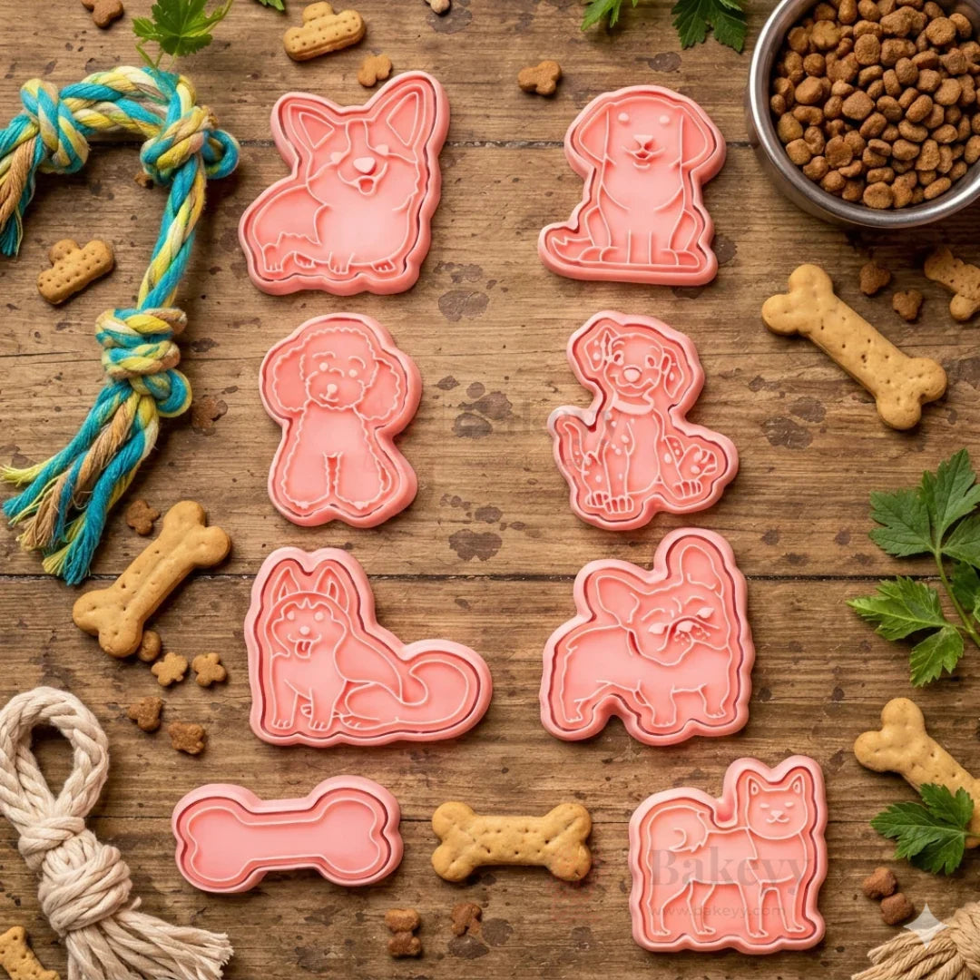 dogcookiecutter_dogshapecookiecutter_dogthemecookiecutterset_dogembossercutter_dogbiscuitmould_dogfondantcutter_dogcookiemouldset_petthemecookiecutter_petsh_3 - Bakeyy.com