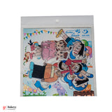 Pre-Cut | Edible Wafer | Doraemon Theme| 1Packet