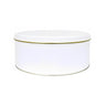 Dream Cake Tin Box Gold Round Empty Decorative Tin Box | 500 Gram Tin | Gift Box | Pack of 6 - Bakeyy.com - India - Dream Cake Tin Box Gold Round Empty Decorative Tin Box | 500 Gram Tin | Gift Box | Pack of 6 - White