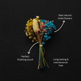 Natural Dried Flower Bouquet | DIY Crafts, Gift Wrapping & Aromatic Décor | Pack of 1