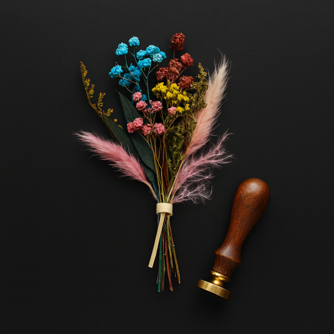 Natural Dried Flower Bouquet | DIY Crafts, Gift Wrapping & Aromatic Décor | Pack of 1