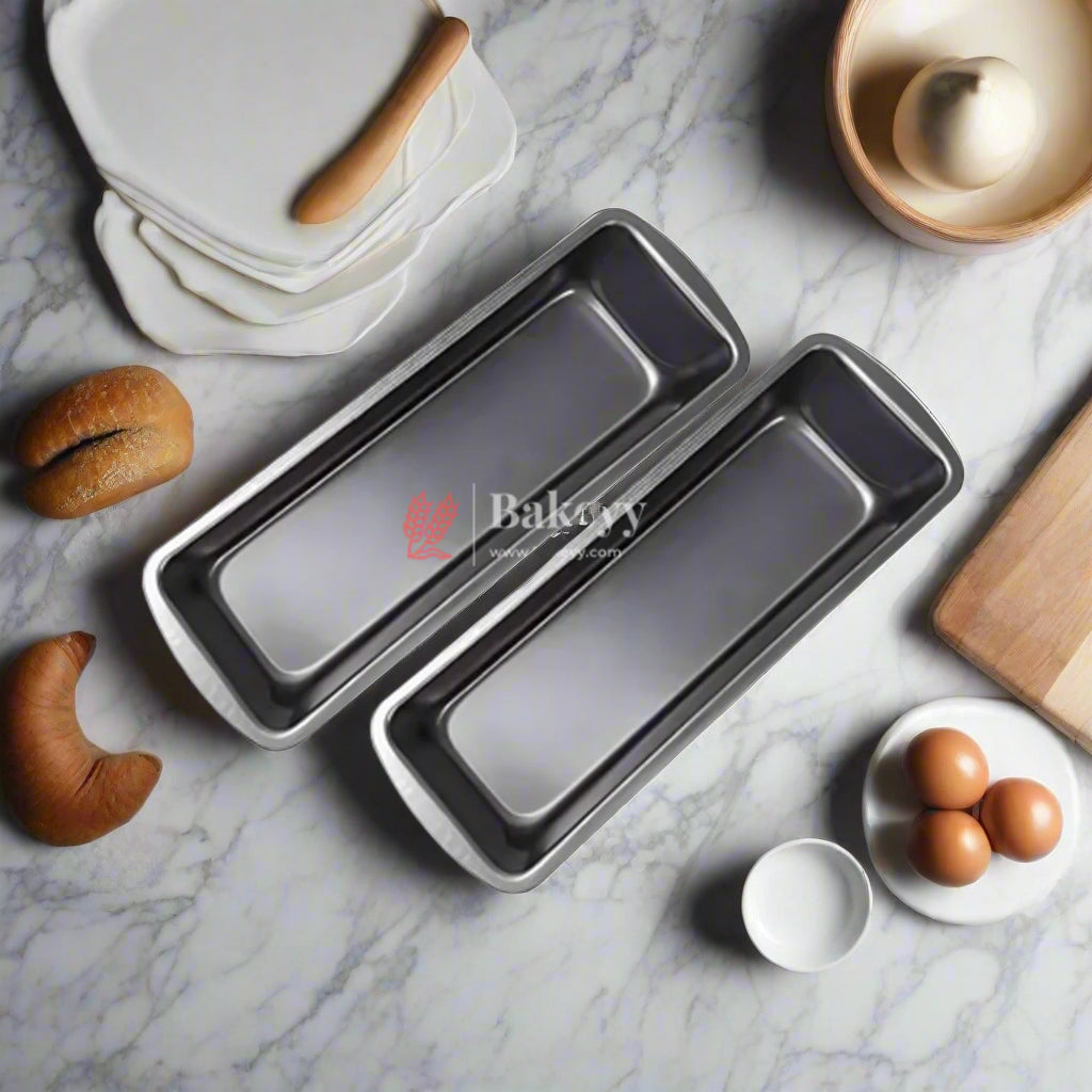 32x13x7cm | Premium Non-Stick Rectangular Bakeware  – Perfect for Baking Breads and Cakes |