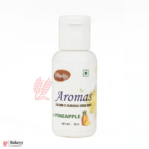 Tropolite Aromas Pineapple – Colour & Flavour Emulsion | 50g - Bakeyy.com - India - Tropolite Aromas Pineapple – Colour & Flavour Emulsion | 50g - Default Title