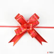 Premium Dark Red Pull Up Ribbon for Gift Wrapping – Glossy Finish with Golden Edge (Pack of 10) - Bakeyy.com - India - Premium Dark Red Pull Up Ribbon for Gift Wrapping – Glossy Finish with Golden Edge (Pack of 10) - 18.5cm
