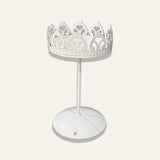 Vintage Crown-Shaped Metal Cupcake Stand – Elegant Dessert Display for Parties & Events - Bakeyy.com - India - Vintage Crown-Shaped Metal Cupcake Stand – Elegant Dessert Display for Parties & Events - Default Title