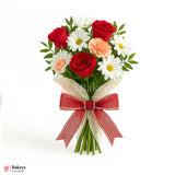 11651 | 9mtr  Red Net Ribbon with Double Pearl Edging – Decorative Roll for Bouquets, Gift Wrapping & Crafts