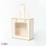2 in 1 Premium Window Gift Bag Come Box | 20x20x10cm | Pack Of 10
