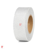 25mtr Premium 2.5cm Metallic Silver Ribbon Roll – Elegant Shiny Finish| 1 Roll