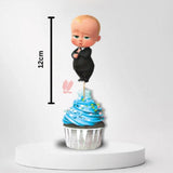 6pcs Boss Baby Boy theme Birthday Cake Topper| Cupcake Toppers| Bday Decorations Items - Bakeyy.com - India - 6pcs Boss Baby Boy theme Birthday Cake Topper| Cupcake Toppers| Bday Decorations Items - Default Title