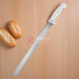 12 Inch Bread Knife Fiber Handle | Stainless Steel Blade with Strong Grip | White Handle - Bakeyy.com - India - 12 Inch Bread Knife Fiber Handle | Stainless Steel Blade with Strong Grip | White Handle - 12 Inch