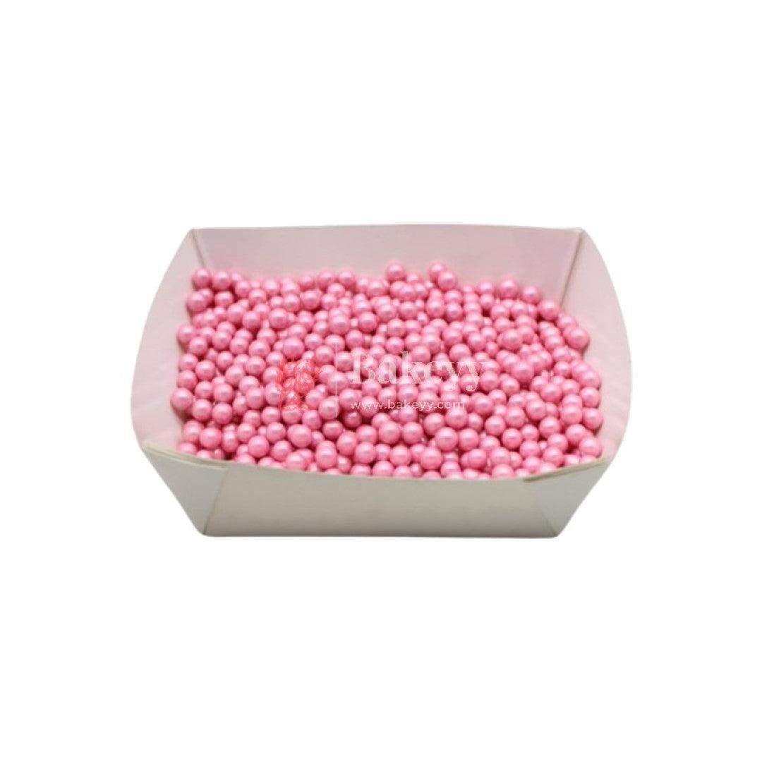 Edible Pink Ball Cake Sprinklers | 100g | Sprinklers - Bakeyy.com - India - Edible Pink Ball Cake Sprinklers | 100g | Sprinklers - Default Title