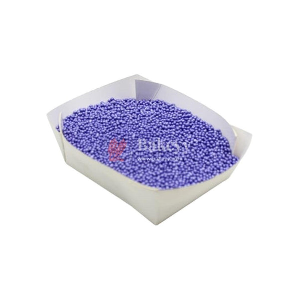 Edible Small Purple Ball Cake Sprinklers | 100g | Sprinklers - Bakeyy.com
