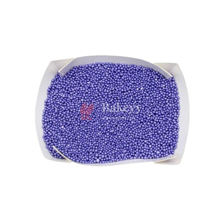 Edible Small Purple Ball Cake Sprinklers | 100g | Sprinklers - Bakeyy.com