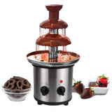 Electric Chocolate Fountain Machine | Adjustable Settings | Keep Warm Function | Perfect for Chocolate Melting - Bakeyy.com - India - Electric Chocolate Fountain Machine | Adjustable Settings | Keep Warm Function | Perfect for Chocolate Melting - 3 Layer