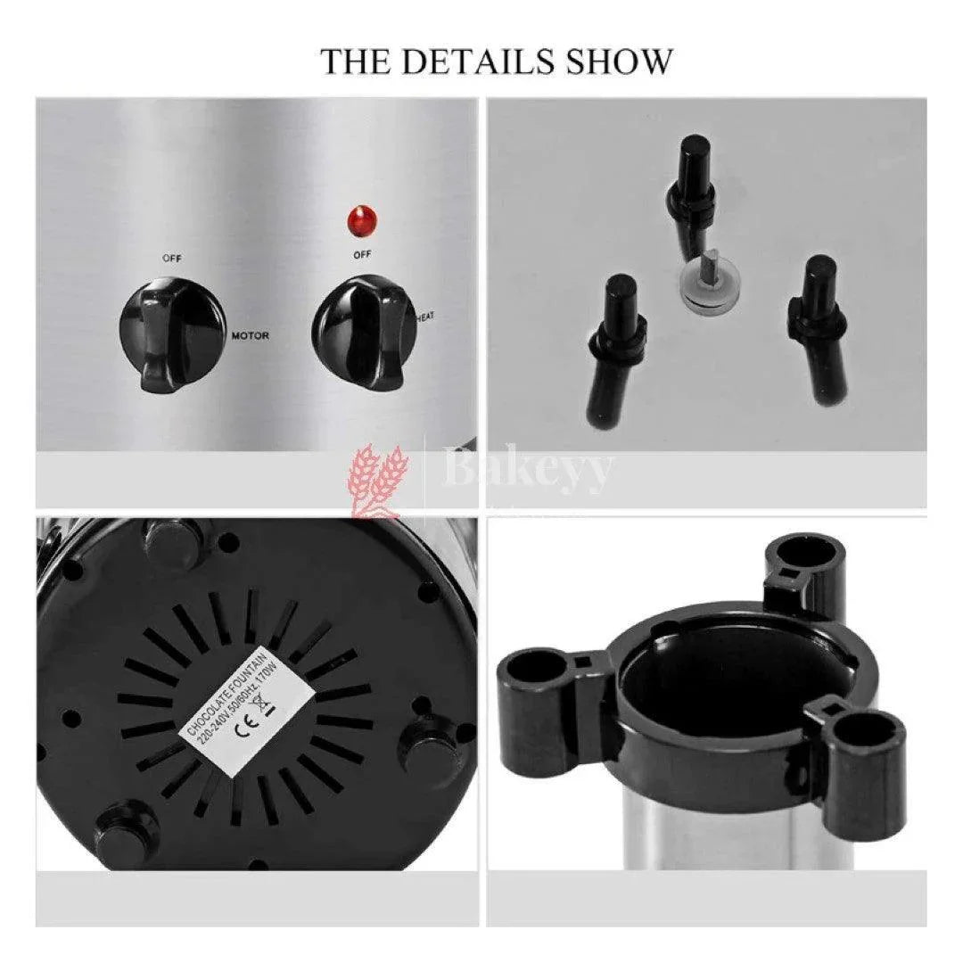 electric-chocolate-fountain-machine-or-adjustable-settings-or-keep-warm-function-or-perfect-for-chocolate-melting-bakeyy-com-5 - Bakeyy.com