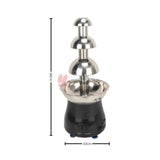 Electric Chocolate Fountain Machine | Adjustable Settings | Keep Warm Function | Perfect for Chocolate Melting | 3 Layer Black - Bakeyy.com - India - Electric Chocolate Fountain Machine | Adjustable Settings | Keep Warm Function | Perfect for Chocolate Melting | 3 Layer Black - Default Title