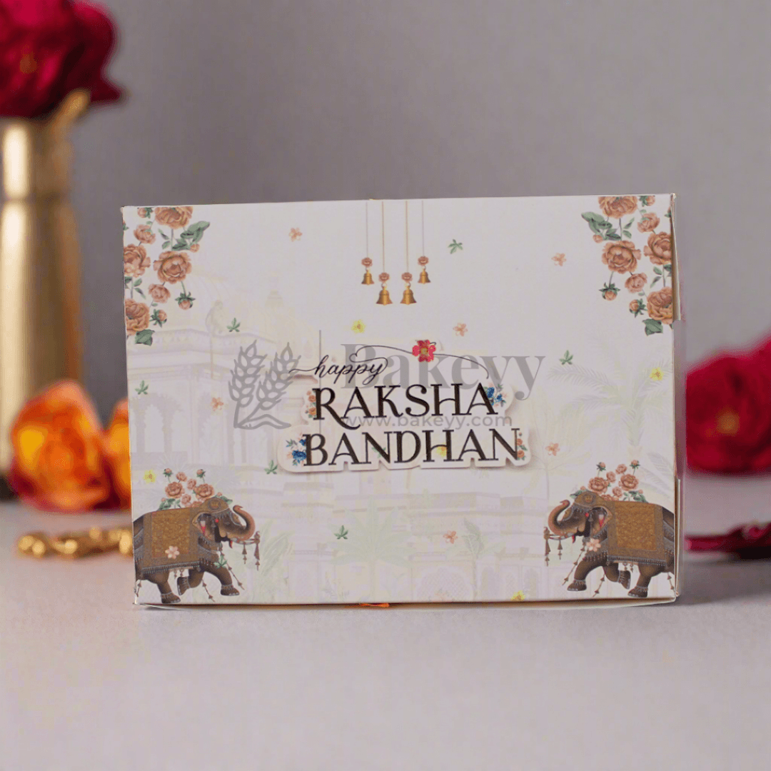 Raksha Bandhan Celebration Hamper - Bakeyy.com - India - Raksha Bandhan Celebration Hamper - Flowers