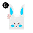 XS Rabbit Ear Candy Gift Bags Cute Plastic Bunny Goodie Bags Candy Bags for Kids Bunny Party Favors | Pack of 50 - Bakeyy.com - India - XS Rabbit Ear Candy Gift Bags Cute Plastic Bunny Goodie Bags Candy Bags for Kids Bunny Party Favors | Pack of 50 - design 5