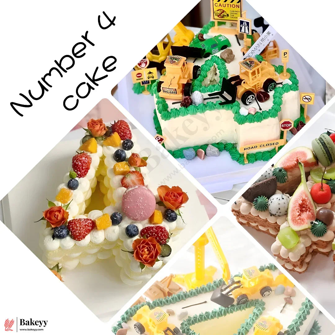 Silicone Number 4 Cake Mold – Non-Stick, Heat Resistant, Multipurpose Baking MouldSilicone Number 4 Cake Mold – Non-Stick, Heat Resistant, Multipurpose Baking Mould (Pack Of 1)