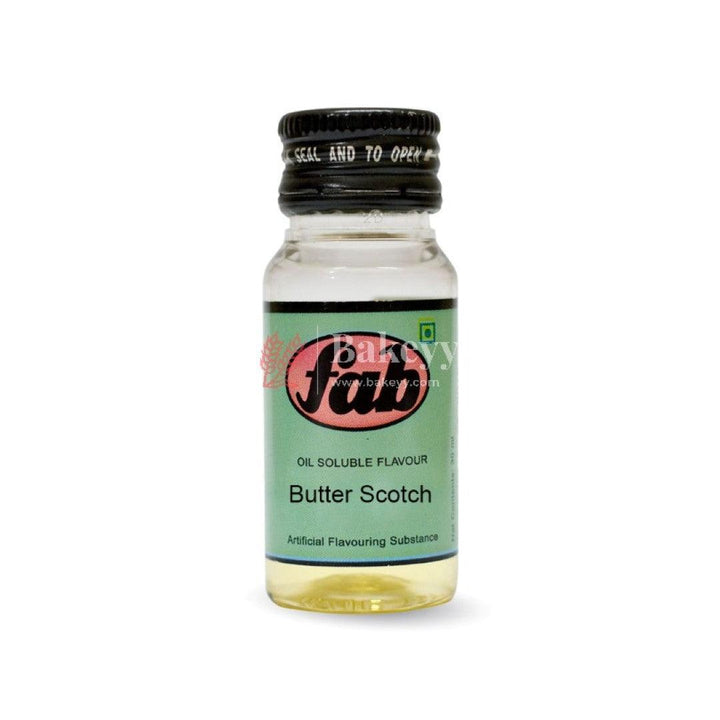 Fab Oil Soluble Butter Scotch | Flavour 30ML - Bakeyy.com