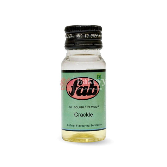 Fab Oil Soluble Crackle | Flavour 30ML - Bakeyy.com - India - Fab Oil Soluble Crackle | Flavour 30ML - Default Title