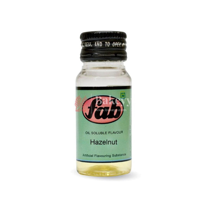 Fab Oil Soluble Hazelnut| Flavor 30ML - Bakeyy.com