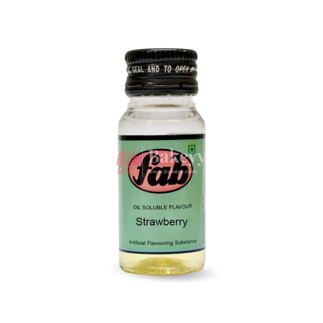 Fab Oil Soluble Strawberry | Flavour 30ML - Bakeyy.com - India - Fab Oil Soluble Strawberry | Flavour 30ML - Default Title