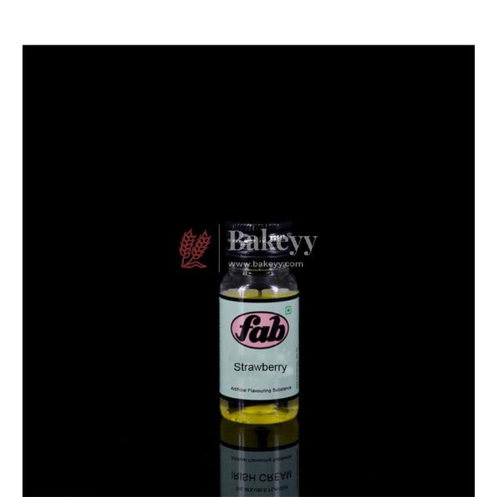 Fab Oil Soluble Strawberry | Flavour 30ML - Bakeyy.com