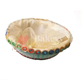 Fancy Net Basket | Hamper Basket | 16.5x5 cm - Bakeyy.com - India - Fancy Net Basket | Hamper Basket | 16.5x5 cm - Default Title