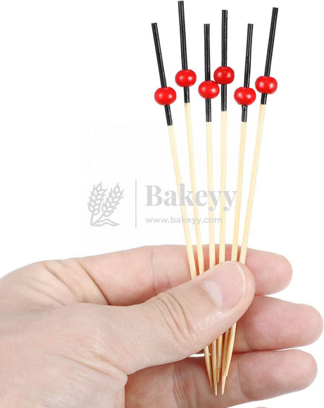 Fancy Toothpicks | Chocolate Toothpicks | Cocktail Toothpick | Pack Of 100 - Bakeyy.com - India - Fancy Toothpicks | Chocolate Toothpicks | Cocktail Toothpick | Pack Of 100 - Default Title