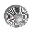 Non Stick High Quality Taller 2.5 Inch | 6cm Height Aluminum Alloy Fixed Bottom 4/5/6/7/8/9/10/12 inch Round Cake Pan |Pack Of 8| - Bakeyy.com - India - Non Stick High Quality Taller 2.5 Inch | 6cm Height Aluminum Alloy Fixed Bottom 4/5/6/7/8/9/10/12 inch Round Cake Pan |Pack Of 8| - Default Title