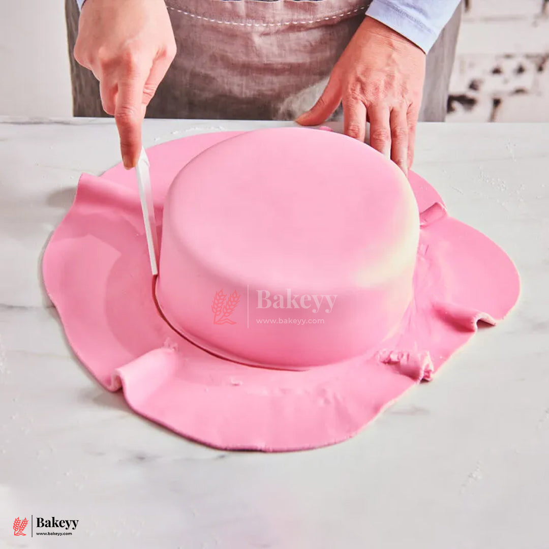 Bakehaven Red Sugar Paste – Premium Fondant for Cake Decoration & Coating | 1kg Smooth & Ready-to-Use Dough