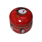 Christmas Design Round Tin Box | Candle Tin Box | Mix Design | Empty Decorative Tin Box | Pack of 4 | - Bakeyy.com - India - Christmas Design Round Tin Box | Candle Tin Box | Mix Design | Empty Decorative Tin Box | Pack of 4 | - Default Title