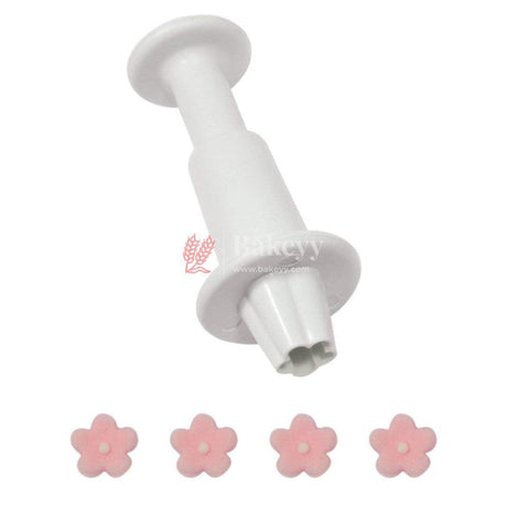 Flower Plunger Cutter Fondant Mould 4 pcs - Bakeyy.com - India - Flower Plunger Cutter Fondant Mould 4 pcs - Default Title