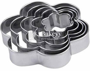 flower-shape-cookie-cutter-or-set-of-5-stainless-steel-star-cutter-pancake-mould-bakeyy-com-1 - Bakeyy.com