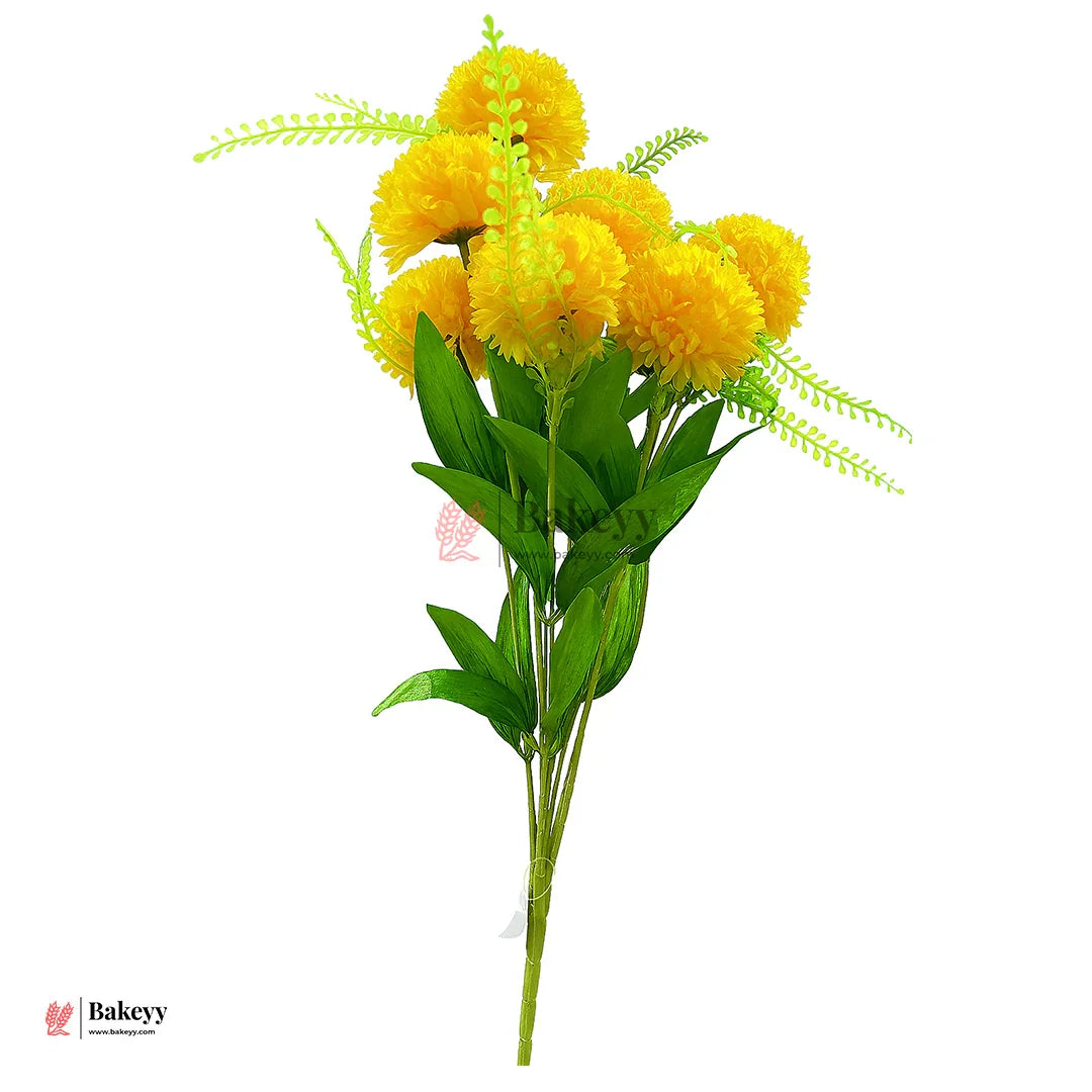 56 Cm - Artificial Dahlia Flowers With Stem | 1 Bunch