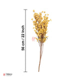 Artificial Beige Blossom Stem – 56cm Floral Spray for Home & Vase Decor  Bouquet