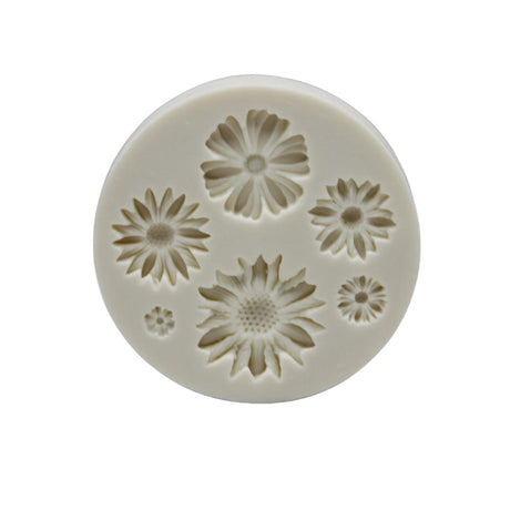 Flowers Fondant Mould - Bakeyy.com - India - Flowers Fondant Mould - Default Title