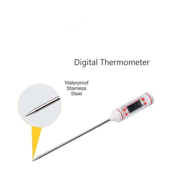 Food Thermometer, Digital Cooking Round Instant Read Meat Kitchen Thermometer | TP 101 - Bakeyy.com - India - Food Thermometer, Digital Cooking Round Instant Read Meat Kitchen Thermometer | TP 101 - Default Title