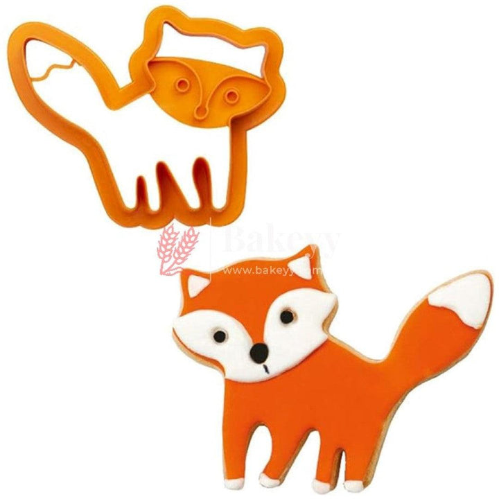 Fox Shape Cookie Cutter - Bakeyy.com