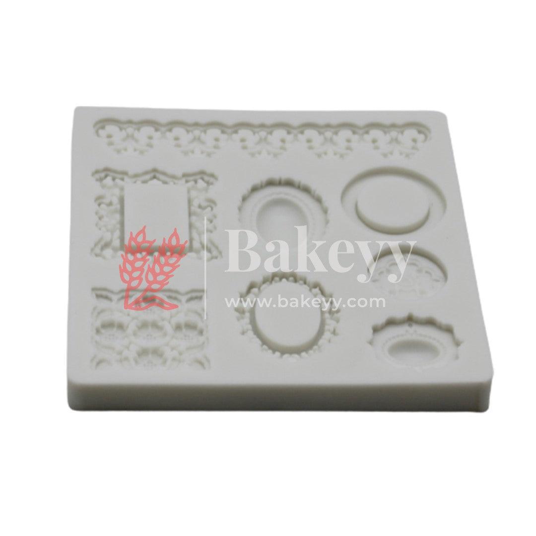 Frame Fondant Mould - Bakeyy.com - India - Frame Fondant Mould - Default Title